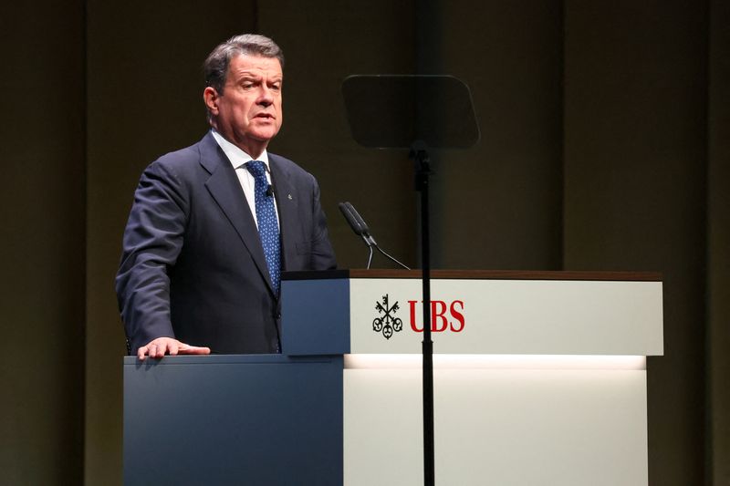 UBS chair warns against big increase in capital requirements, newspaper reports