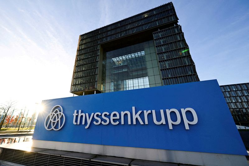 Germany’s Thyssenkrupp reviewing green steel production plans